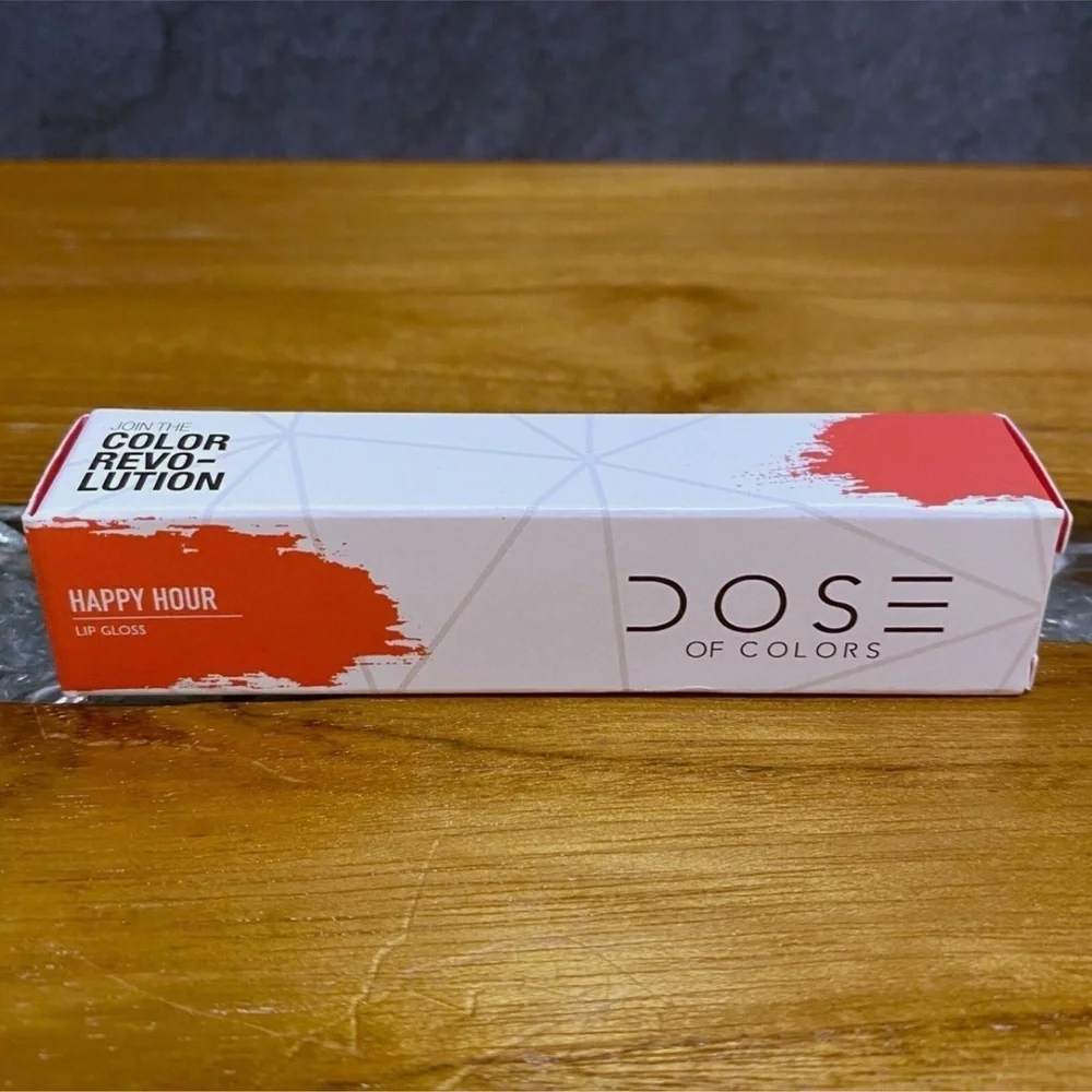 NIB Dose of Lip Gloss in Happy Hour